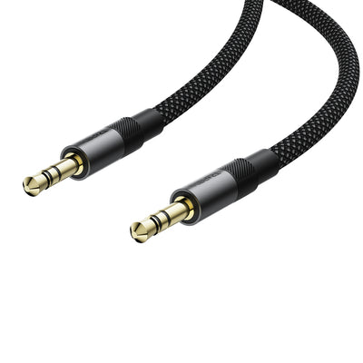 Acefast J10 AUX cable mini jack 3.5mm 1m - black