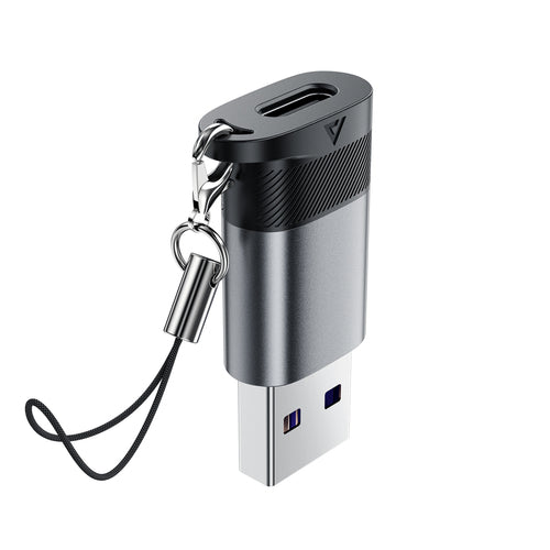 Acefast J8 USB-C - USB-A Adapter - Gray