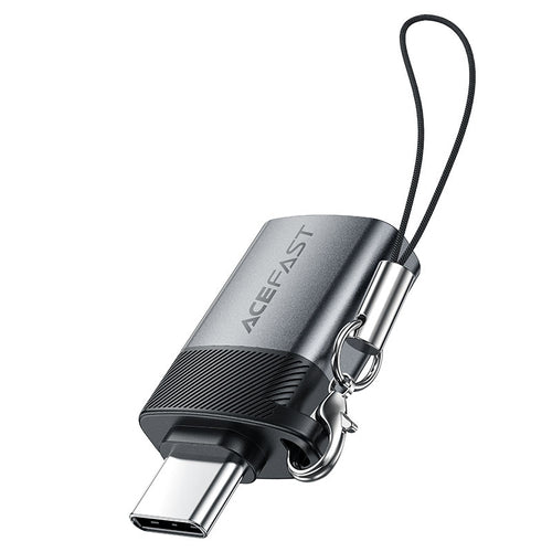 Acefast J7 USB-A - USB-C Adapter - Gray