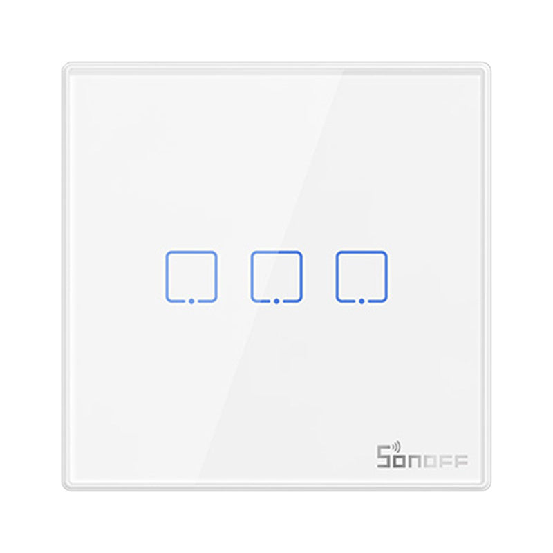 Smart Wireless Wall Switch Sonoff T2EU3C-RF 433MHz (3-channel) - Product Image 2