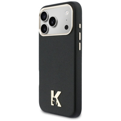 Karl Lagerfeld Karl Head Logo MagSafe Case for iPhone 17 Pro Max - Black
