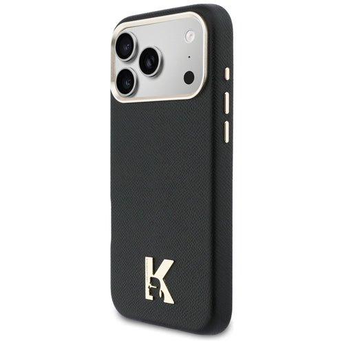 Karl Lagerfeld Karl Head Logo MagSafe Case for iPhone 17 Pro Max - Black
