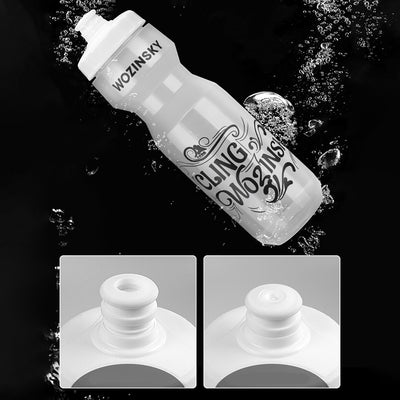 HBR-01 750ml bicycle bottle - transparent — Hurtel