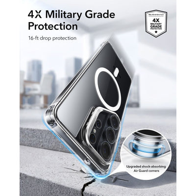 ESR Classic Hybrid Kickstand MagSafe Case for Samsung Galaxy S26 Ultra - Clear