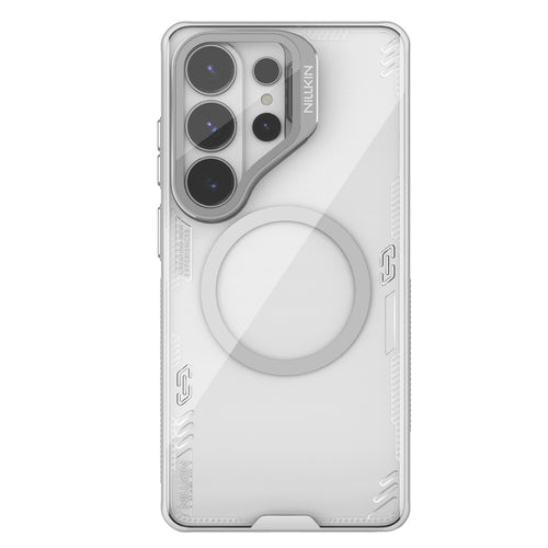 Nillkin Iceblade Prop Magnetic Case with Camera Cover and Stand Compatible with MagSafe for Samsung Galaxy S26 Ultra - Transp