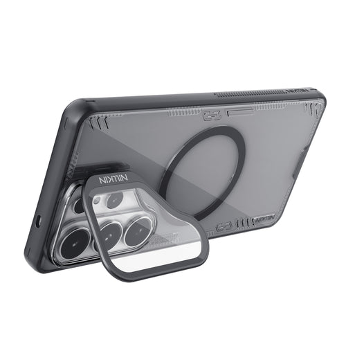 Nillkin Iceblade Prop Magnetic Case with Camera Cover and Stand Compatible with MagSafe for Samsung Galaxy S26 Ultra - Transp