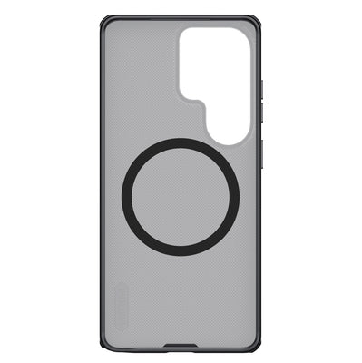 Nillkin Super Frosted Shield Pro Magnetic Case Compatible with MagSafe for Samsung Galaxy S26 Ultra - Translucent Black