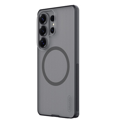 Nillkin Super Frosted Shield Pro Magnetic Case Compatible with MagSafe for Samsung Galaxy S26 Ultra - Translucent Black