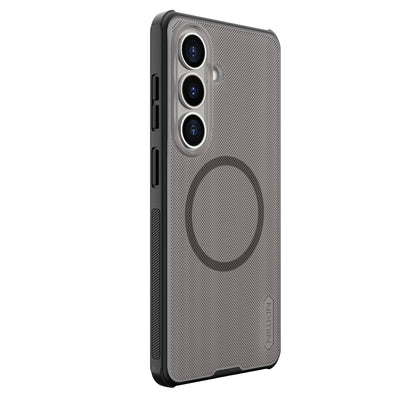Nillkin Super Frosted Shield Pro Magnetic Case Compatible with MagSafe for Samsung Galaxy S26 - Translucent Black