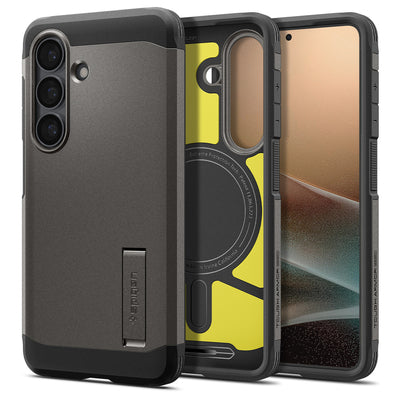 Spigen Tough Armor Mag MagSafe Case for Samsung Galaxy S26 - Gray