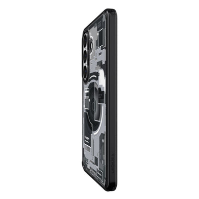 Spigen Ultra Hybrid Mag MagSafe Case for Samsung Galaxy S26 Zero One - Clear Black