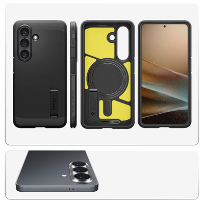 Spigen Tough Armor Mag MagSafe Case for Samsung Galaxy S26+ - Black