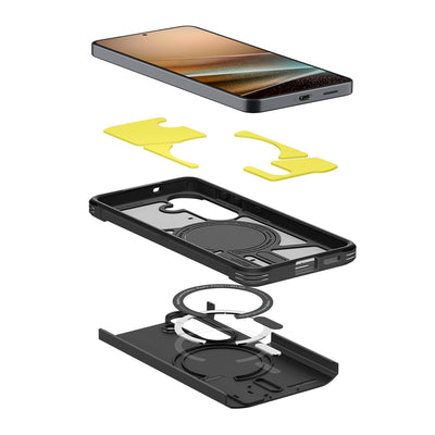 Spigen Tough Armor Mag MagSafe Case for Samsung Galaxy S26+ - Black