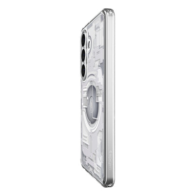 Spigen Ultra Hybrid Mag MagSafe Case for Samsung Galaxy S26+ Zero One - Clear and White