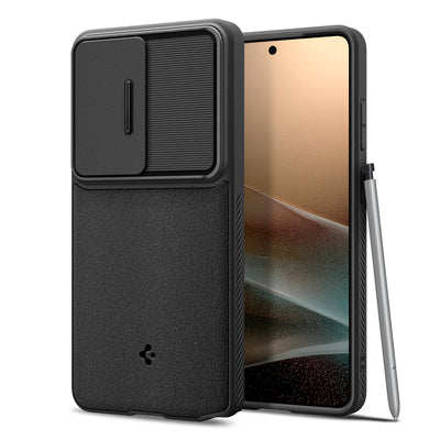 Spigen Optik Armor Case for Samsung Galaxy S26 Ultra - Black