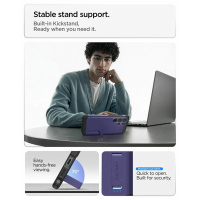 Spigen Tough Armor Mag MagSafe Case for Samsung Galaxy S26 Ultra - Purple