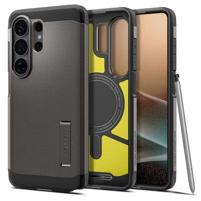 Spigen Tough Armor Mag MagSafe Case for Samsung Galaxy S26 Ultra - Gray