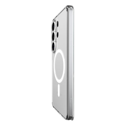 Spigen Ultra Hybrid Mag MagSafe Case for Samsung Galaxy S26 Ultra - Clear and White