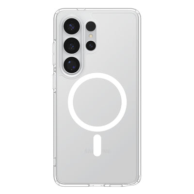 Spigen Ultra Hybrid Mag MagSafe Case for Samsung Galaxy S26 Ultra - Clear and White
