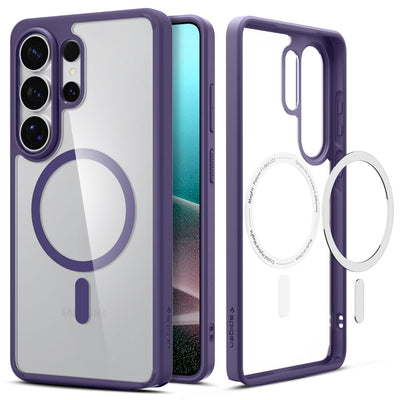 Spigen Ultra Hybrid Mag MagSafe Case for Samsung Galaxy S26 Ultra - Clear Navy Blue