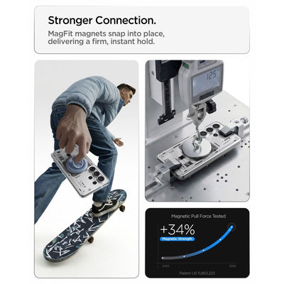 Spigen Ultra Hybrid Mag MagSafe Case for Samsung Galaxy S26 Ultra Neo One - Transparent