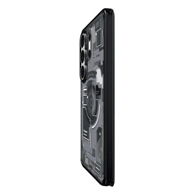 Spigen Ultra Hybrid Mag MagSafe Case for Samsung Galaxy S26 Ultra Zero One - Clear Black