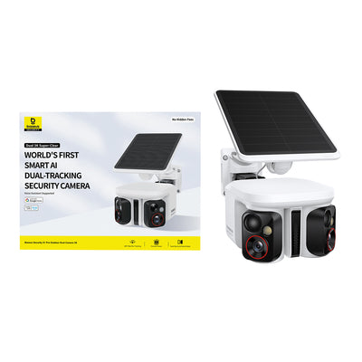 Baseus Security X1 Pro Dual Camera 3K Outdoor Camera - White