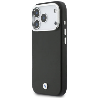 BMW M Sign Metal Logo MagSafe Case for iPhone 17 Pro - Black