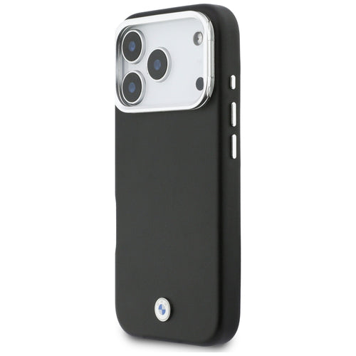 BMW M Sign Metal Logo MagSafe Case for iPhone 17 Pro - Black