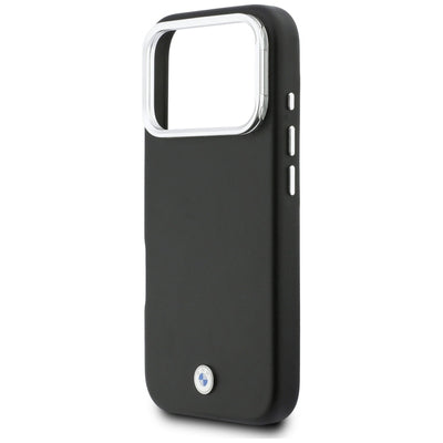 BMW M Sign Metal Logo MagSafe Case for iPhone 17 Pro - Black