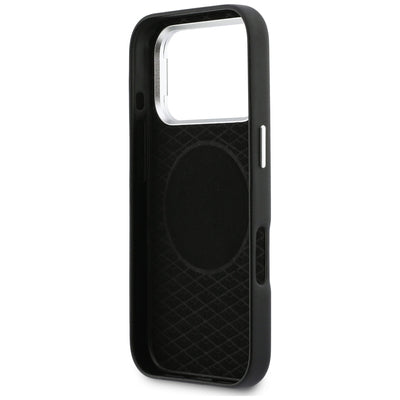 BMW M Sign Metal Logo MagSafe Case for iPhone 17 Pro - Black
