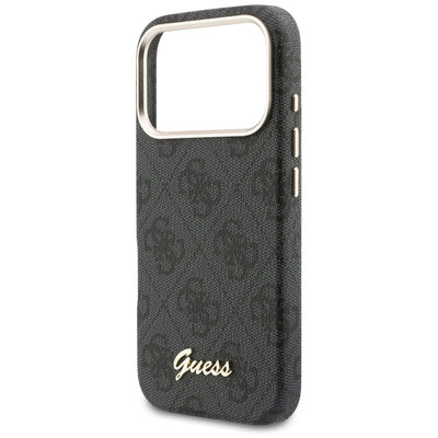 Guess 4G Script MagSafe case for iPhone 17 Pro Max - black