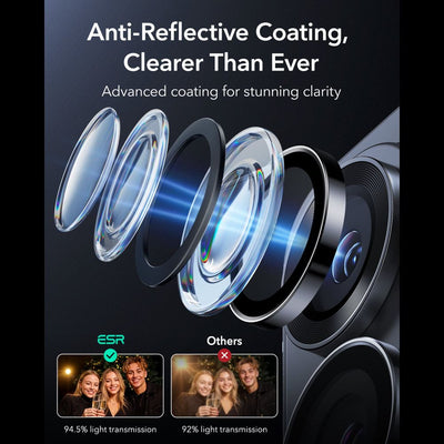 ESR Armorite Camera Protector for Samsung Galaxy S26 Ultra - Black