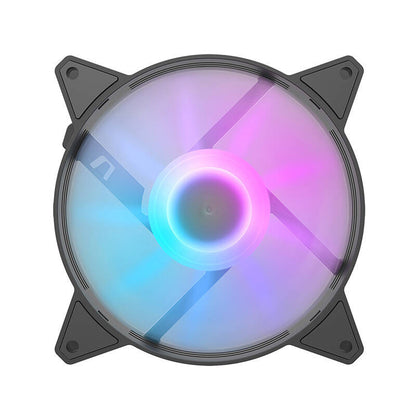 Computer-Lüfter-Set Darkflash C6, RGB, 3in1 120x120 (schwarz)