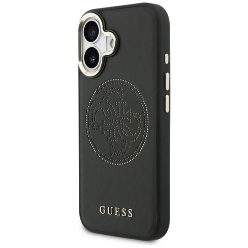 Guess Perforated 4G MagSafe case for iPhone 17 - black