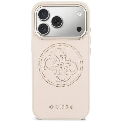 Guess Perforated 4G MagSafe Case for iPhone 17 Pro - Pink