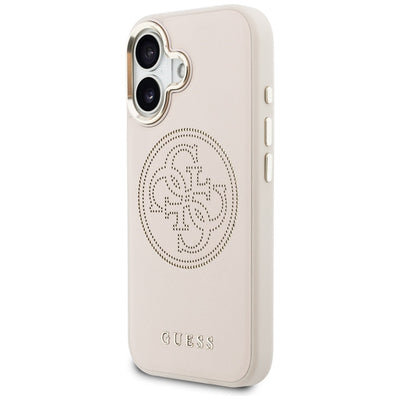 Guess Perforated 4G MagSafe Case for iPhone 17 - Pink