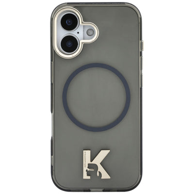 Karl Lagerfeld IML K Head Logo MagSafe Case for iPhone 17 - Black