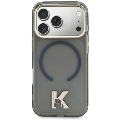 Karl Lagerfeld IML K Head Logo MagSafe Case for iPhone 17 Pro - Black