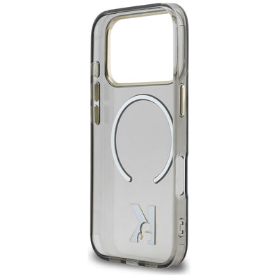 Karl Lagerfeld IML K Head Logo MagSafe Case for iPhone 17 Pro - Black