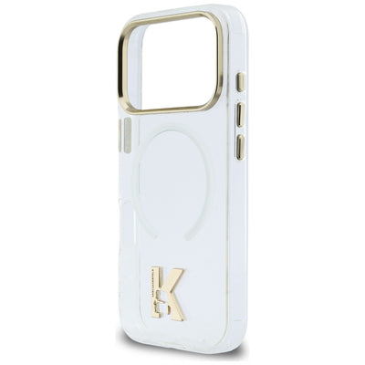 Karl Lagerfeld IML K Head Logo MagSafe Case for iPhone 17 Pro Max - Clear