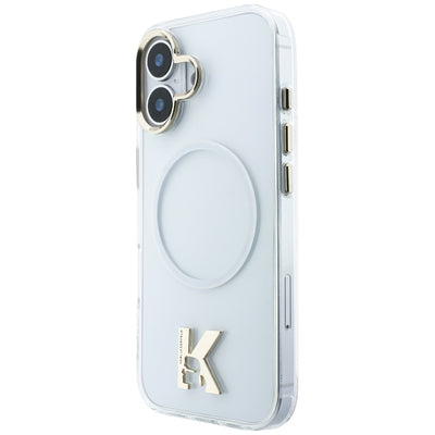 Karl Lagerfeld IML K Head Logo MagSafe Case for iPhone 17 - Clear