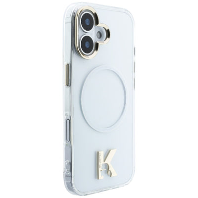 Karl Lagerfeld IML K Head Logo MagSafe Case for iPhone 17 - Clear