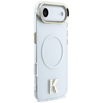 Karl Lagerfeld IML K Head Logo MagSafe Case for iPhone Air - Clear