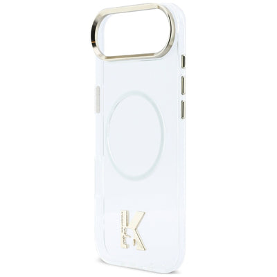 Karl Lagerfeld IML K Head Logo MagSafe Case for iPhone Air - Clear