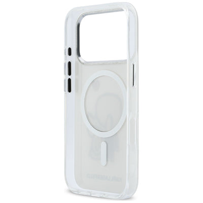 Karl Lagerfeld Karl &amp; Choupette Back MagSafe Case for iPhone 17 Pro Max - Clear