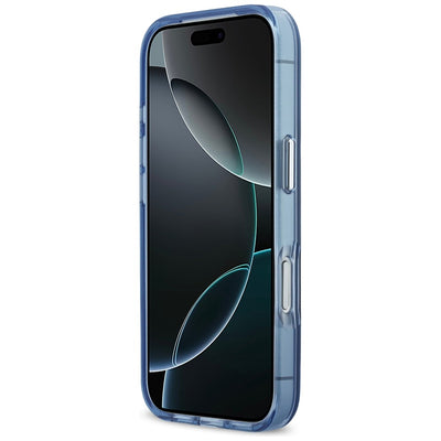 Karl Lagerfeld Karl &amp; Choupette Back MagSafe Case for iPhone 17 Pro - Blue