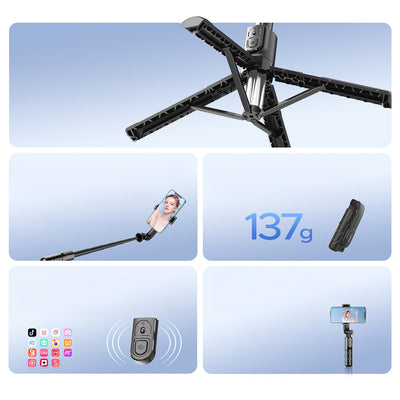 Selfie stick Orico SPV100 mini tripod Bluetooth 360 degree rotation - black