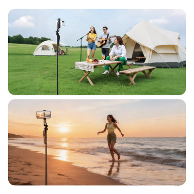 Selfie stick Orico SPM175 tripod 1/4" for phone camera with 360 degree rotation Bluetooth 5.2 - black