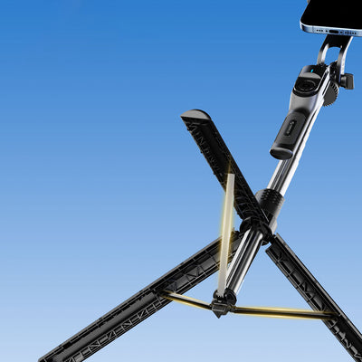 Selfie stick Orico SPM190 tripod 1/4" for phone camera with 360 degree rotation Bluetooth 5.2 - black